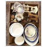 Glassware, Plates & Decors