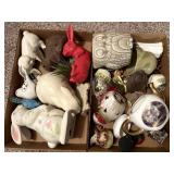 Rabbits, Tea Pot & Decor