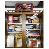 Cabinet Contents; Cookbooks & More