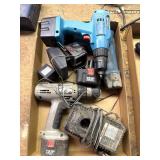 12V Cordless Drills, Chargers & Batteries