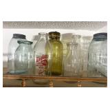 Milk Bottles & Mason Jars