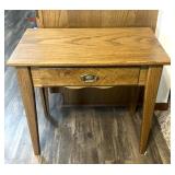 Oak Side Table 24" x 14" x 20"