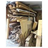 Lumber; Balsa Wood, Walnut, Various Hardwood, Pine