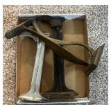(1) Brass (2) Iron Shoe Lasts