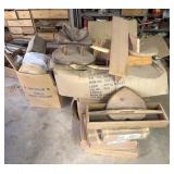 Boxes of Wooden Projects & Pieces