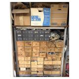 Contents of Wooden Drawers; Hardware, Wiring,