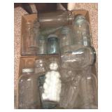 Vintage Cream Top Bottles, Jars, and More Bottles