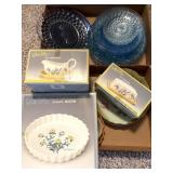 Bubble Glass Plates, Porcelain Plates, Petal Pets