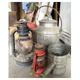 Vintage Cooler, Lamps, Round Lamp Shade