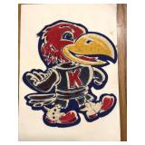 Felt Jayhawk, 5" Tall