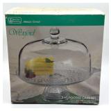 Wexford Footed Cake Set in Box