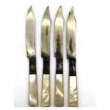 (4) Landers Frary & Clark Mother of Pearl Handled