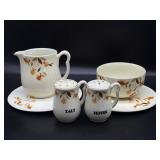 Vintage Hall Jewel Tea Autumn Leaf Serving