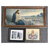 Jesus and More Framed Prints 34" x 17.5" and