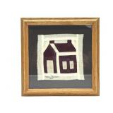 Framed Quilt Block 8" x 8"