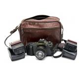 Canon T50 Camera with Canon Lens FD 50mm 1:1.8,