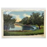 Vintage Wellington, Kansas Doughnut Bay Wood Park