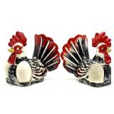 Vintage Ceramic Chicken Napkin, Toothpick, and