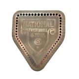 Antique National Twist Drill & Tool Co Metal Bit