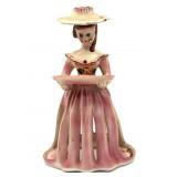 Vintage Ceramic Lady Napkin Doll Napkin,