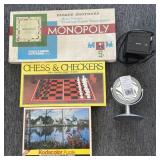 Monopoly, Chess & Checkers, Puzzle, Sony Alarm