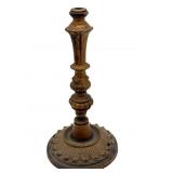 Antique Cast Iron Lamp Base 13"