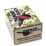 (20) Rnds 9m  +P, Thunder Ranch 115 Gr DPX