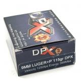 (20) Rnds 9mm+P, Corbon 115 Gr DPX