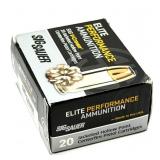 (20) Rnds .357 SIG, Sig Elite, JHP