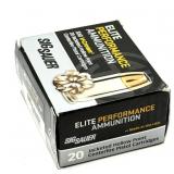 (20) Rnds .357 SIG, Sig Elite, JHP