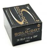 (20) Rnds 38 SPL+P, Gold Dot 135 Gr. GDHP