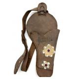 Vintage John Wayne Leather Toy Gun Holster 11" Vintage John Wayne Leather Toy Gun Holster 11"