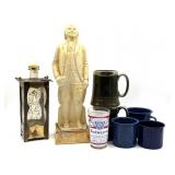 Patriot Series Benjamin Franklin Decanter 16", Patriot Series Benjamin Franklin Decanter 16",