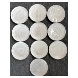 Vintage Frankoma Pottery Christmas Plates 8.5" Vintage Frankoma Pottery Christmas Plates 8.5"