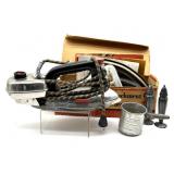 Vintage Electric Irons, Salt & Pepper Shakers, Vintage Electric Irons, Salt & Pepper Shakers,