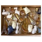 Vintage Avon Bottles : Cat, Owls, Frog, Swans, Vintage Avon Bottles : Cat, Owls, Frog, Swans,