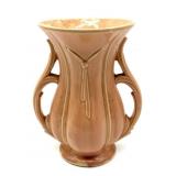 Vintage McCoy Pottery Peachy Pink Tie Double Vintage McCoy Pottery Peachy Pink Tie Double