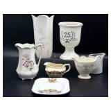 Antique Silver Jubilee Plate, Steubenville Ivory Antique Silver Jubilee Plate, Steubenville Ivory