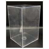 Plastic Football Display Box 7.5" x 7.5" x 12"
