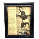 Johnny Lukack Notre Dame Autographed Photo