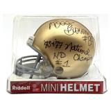 Ross Browner Autographed Miniature Notre Dame