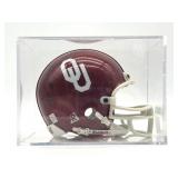 JC Watts Jr. Autographed Miniature Oklahoma