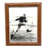 Vintage Johnny Lattner Notre Dame Photo in Frame