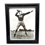 Johnny Lujack Notre Dame Vintage Print in Frame