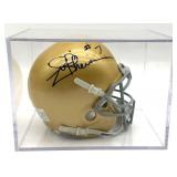 Joe Theismann Autographed Miniature Notre Dame