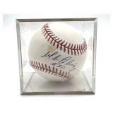 Autographed Baseball in Plastic Display Box -