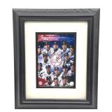 2002 New York Yankees Print, Framed and Matted-