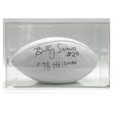 Billy Sims Autographed Rawlings Football in