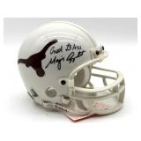 Major Applewhite Autographed Miniature Texas