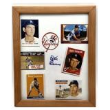 Don Larsen Autographed Baseball Card Print in